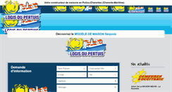 Desktop Screenshot of logis-du-pertuis.com