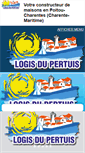 Mobile Screenshot of logis-du-pertuis.com